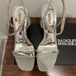 Badgley mischka Firey heels. Never worn.